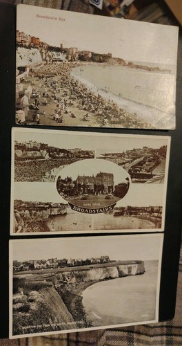 Broadstairs postcards - x,