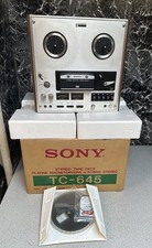 SONY TC-645 BANDMASCHINE TONBAND TAPE 3 KÖPFE 3 MOTOREN VOLLE FUNKTION RAR