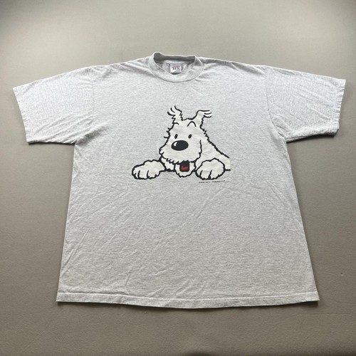 Vintage tintin snowy shirt - vintage,