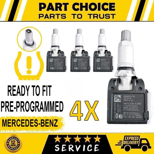 Pre programmed tpms for - 4x, pre-programmed