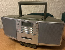 Sony ZS-D5 Radio & Tape Cassette Only Boombox Stereo Player Audio System