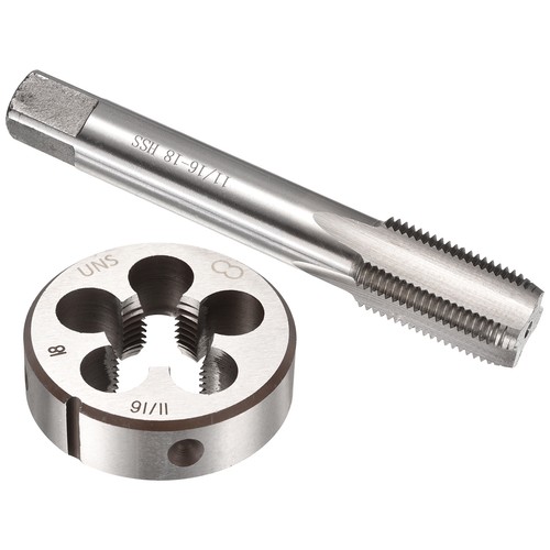 18uns tap and die - and, set