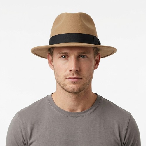 Crushable fedora 100 wool - crushable,