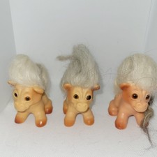 LOT OF 3 VINTAGE DAM TROLL