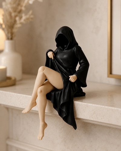 Grim reaper shelf - grim, sitter