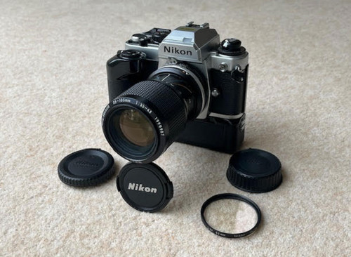 Nikon camera with - camera,
