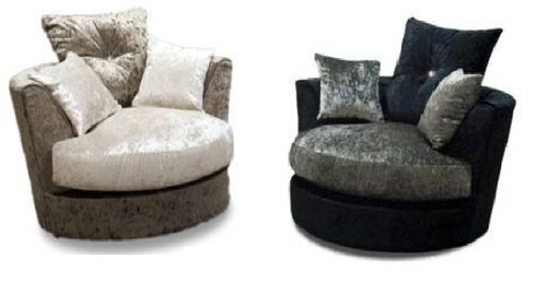Crushed velvet corner sofa - velvet,