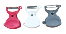 Kuhn Rikon 3-in-1 Portable Veg Peeler Set, Straight/Serrated/Julienne - Various