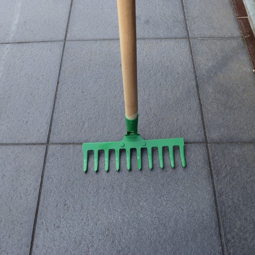 Small garden rake for raking - small,