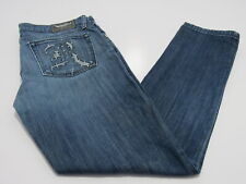 Rock & Republic Regular fit straight leg stretch Blue W 29 / L 28 UK 11 SKU 8070