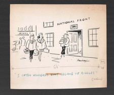 ORIG ARTWORK CARTOON FOR PUNCH