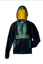 IN MOTION - NOTT THE BRAVE WINDBREAKER - Unisex Anorak Rain Coat Jacket - Large