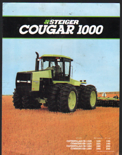 Steiger cougar 1000 - "cougar, 1000"