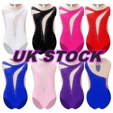 Girls Rhinestone Gymnastic