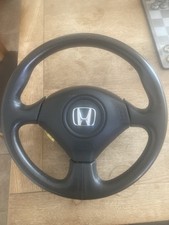 VGC HONDA S2000 FACELIFT 2006-09 OEM LEATHER STEERING WHEEL FIT CIVIC EK9 ACCORD