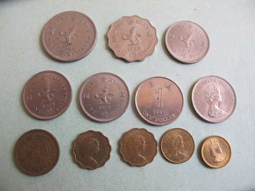 Hong kong coins - hong,
