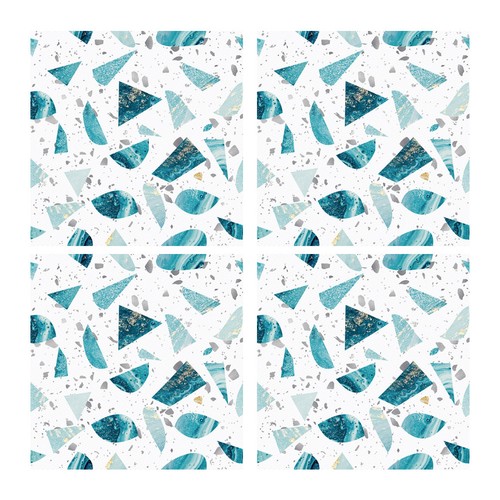 Durable blue pvc adhesive - blue,