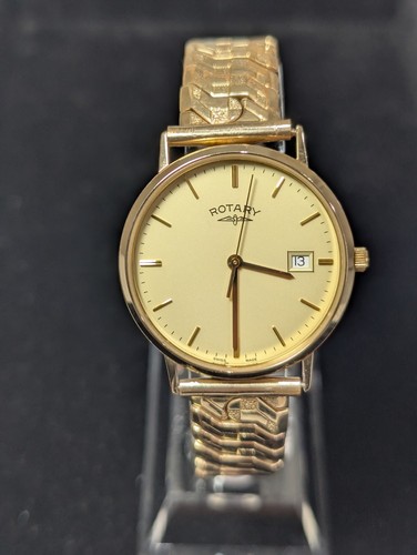 9ct gold vintage rotary - gold,
