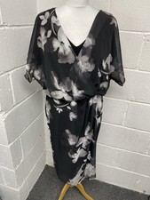 Jacques Vert Black Floral Wrap