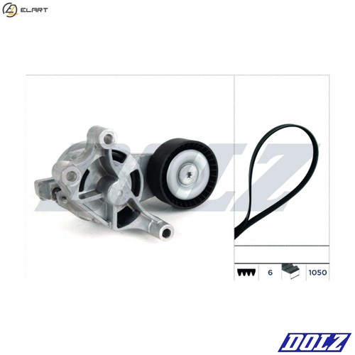 Vribbed belt set skd309a - set,