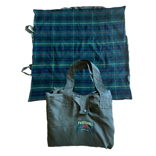 Vintage tweedmill wool - vintage, picnic
