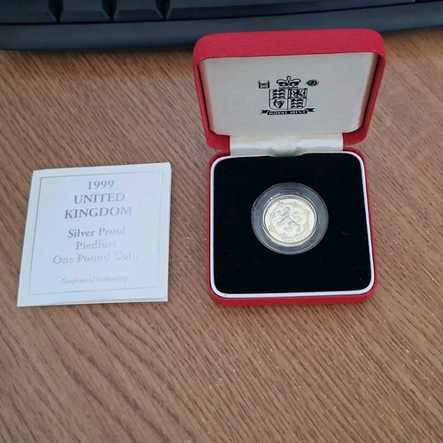 1999 silver proof - 1999,