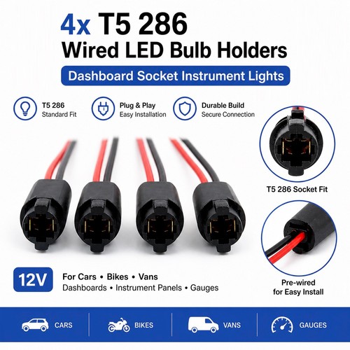 286 wired led - 4x,