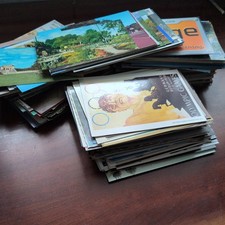 Joblot Mixed Postcards Uk & Foreign 1.6kg
