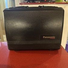 Panasonic NV-M7 VHS Video Camera + Hard Case & Accessories VINTAGE RETRO VHS