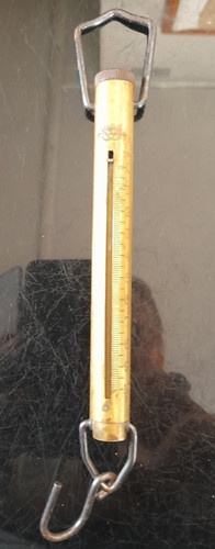 Vintage 23cm salter brass - salter,