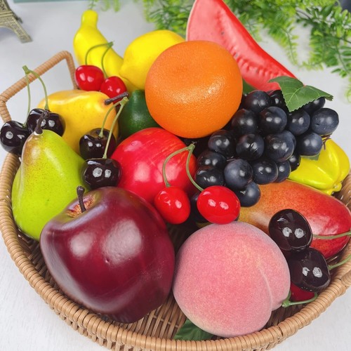 20pcs artificial fruit set - 20pcs,