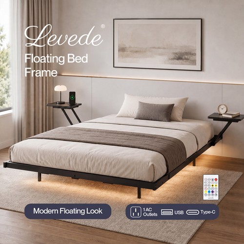 Levede double bed frame - levede,