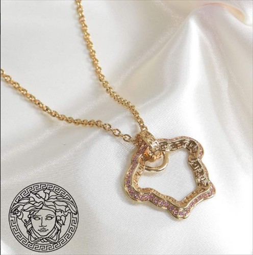 Versace medusa curve - curve, necklace