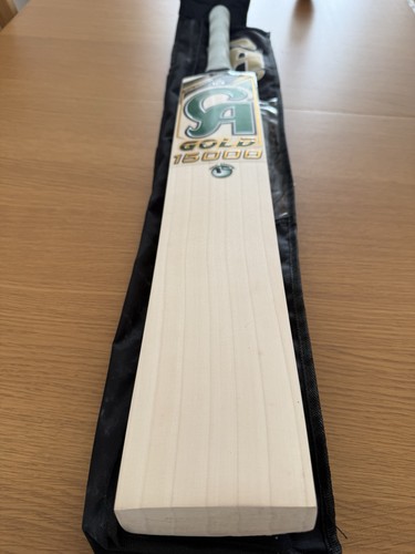 Gold 15000 cricket bat - gold,