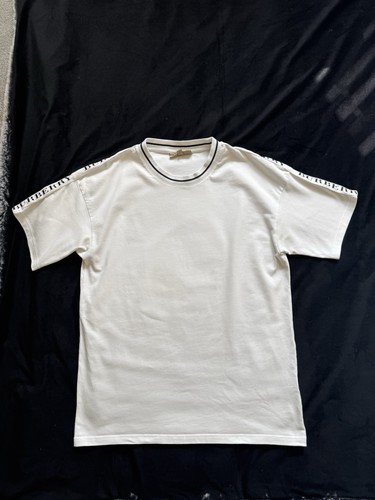 Burberry men white - men's, t-shirt