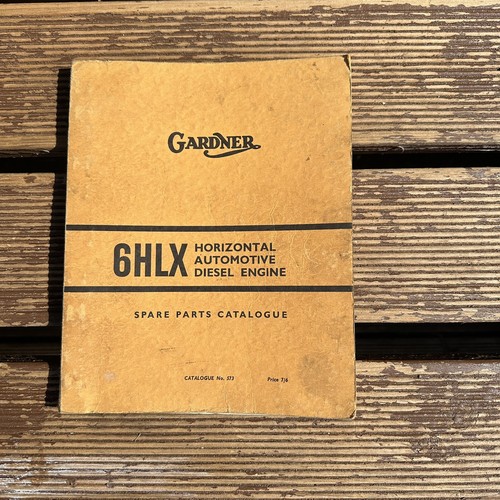 Gardner 6hlx horizontal diesel - 6hlx,