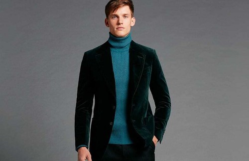 Mens classic green velvet - classic,