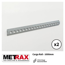 2x Cargo rail 1000mm lashing