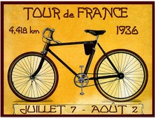 A3 Size - Paris Tour de France