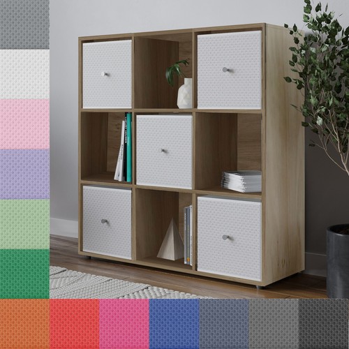Cube oak bookcase shelving - cube,