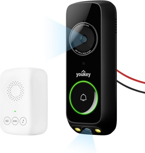 Youkey wired doorbell camera - youkey,
