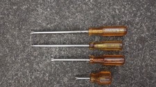4 vintage Steadfast Screwdrivers Sheffield England