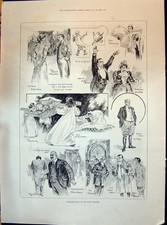 Old 1898 Cupboard Love Court Theatre Standing Little Hicks Carlisle R Victorian