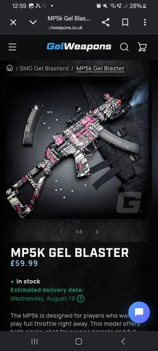 Kyz mp5k foam bullet - mp5k, gun