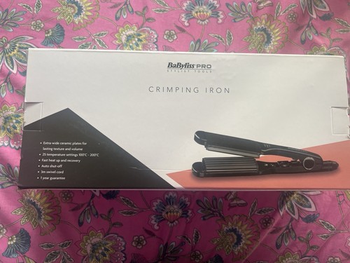 Babyliss pro crimping iron - babyliss,