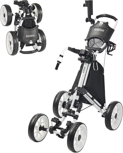 Wheel folding golf push - 4-wheel,