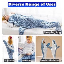 Shark Blanket Adult Kids New