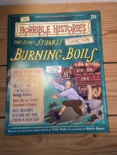 Horrible Histories Magazine Number 20 Slimy Stuarts Burning Boils