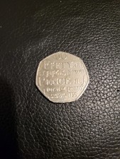   Fifty Pence 50p Coin Saxon