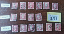 Penny reds plates 78 - 16, qv